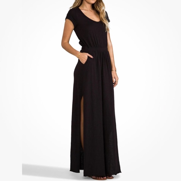 Free People Dresses & Skirts - Free People Beach Adriana's Cut Out Back High Side Slit Maxi Dress